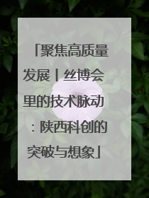 聚焦高质量发展丨丝博会里的技术脉动：陕西科创的突破与想象